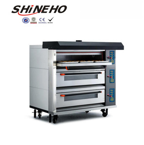 เครื่องอบเค้กขนมปังเค้ก2ชั้นแบบเคลื่อนย้ายได้สำหรับเบเกอรี่ถาดอบ2ชั้นแบบใหม่ - Product Image 2