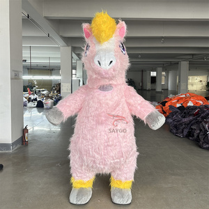 Venta caliente 2,6 m Pony caballo mascota disfraz muñecas My <span class=keywords><strong>Pretty</strong></span> Little Pony disfraz trajes para promoción rendimiento - Product Image 1