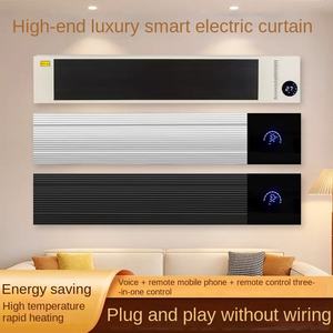 Grande surface tenture murale rideau électrique infrarouge lointain panneau de rayonnement à haute température chauffage rapide domestique commercial - Product Image 3