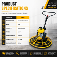 Machine à lisser le béton OEM personnalisée, 6,5 CV, à essence, pour revêtements de sol en ciment, destinée aux revendeurs et distributeurs