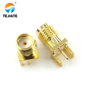 SMA-KHD 1.2Mm Elektrische Gouden Pin Connector Vergulde Rf-Kabel Coaxiale Connector Mannelijke Antenne Rf Coaxiale Connector