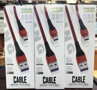 Kabel Data Multifungsi Tremendous Class Weave Texture 6A Pengisian Cepat USB Type-C ke Type-C 1M OD4.5mm 140 Tembaga 66W