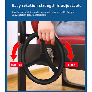 Chaise de rééducation à domicile de luxe en cuir pratique pour traction cervicale et orthopédique Dispositifs de correction de la traction de qualité supérieure - Product Image 4