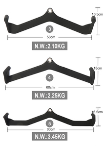 Thiết Kế Mới Tất Cả Các Kích Cỡ Mag Grip Ròng Rọc Cáp Máy Đính Kèm Lat Pulldown <span class=keywords><strong>Bar</strong></span> - Product Image 3