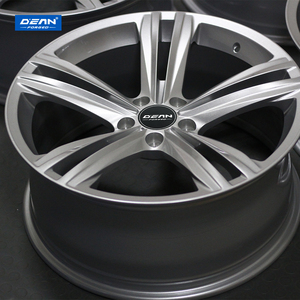 Rueda Personalizada Forjada DEAN DP129 de 19 Pulgadas en Plata Hiperbrillante, 5x114.3/5x120/5x112, Cinco Radios, 40 mm ET, Ajuste Perfecto para M340i/<span class=keywords><strong>CX5</strong></span>/Quest - Product Image 2