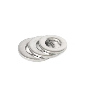 Rondelles plates en acier inoxydable 18-8 de haute qualité, métriques, DIN125 Forme A, tailles M6 <span class=keywords><strong>M8</strong></span> M10 M12 M16, rondes - Product Image 2