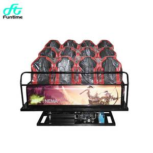Simulador de realidad virtual VR de entretenimiento 5D 7D 9D 12D Plataforma hidráulica Sistema de cine en movimiento Proveedores de películas Cine VR - Product Image 2