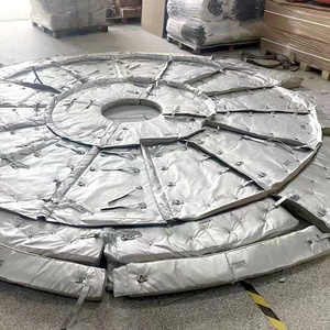 Cubierta Protectora Industrial Personalizada para Tuberías y Válvulas, Resistente al Fuego, al Agua y al Calor, para Chaqueta <span class=keywords><strong>Aislante</strong></span> Removible - Product Image 1