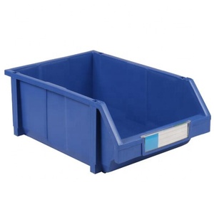 Gran almacén industrial de alta resistencia, almacenamiento de herramientas de garaje, <span class=keywords><strong>caja</strong></span> de almacenamiento de piezas apilables - Product Image 2