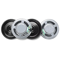 Composants acoustiques personnalisables de haute qualité 40 mm 8 ohms 1 W à décibels élevés, unité de haut-parleur micro Mylar à aimant interne, OEM/ODM