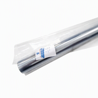 Rouleau de film PVC transparent normal, feuille de plastique flexible transparente, film PVC transparent multi-usages pour l'emballage et la décoration