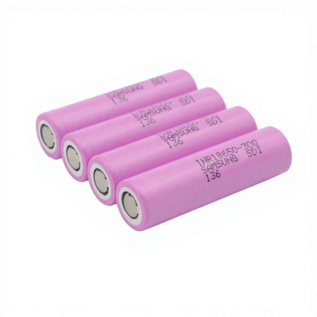 Wholesale INR18650 Sam 30Q 18650 3000mAh Rechargeable 3.6V Lithium Li-ion Battery Cell Cylinder E-bike Motor Battery Pack