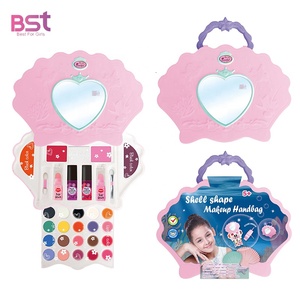 Encantador bolso regalo de Navidad niños Real maquillaje Kit lavable conjunto de cosméticos niñas pequeñas juguete maquillaje para niños - Product Image 1