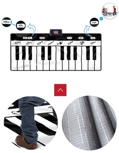 Clavier gym couverture <span class=keywords><strong>de</strong></span> danse bébé jouer tapis <span class=keywords><strong>de</strong></span> piano pour éducatif - Product Image 3