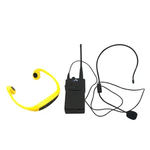 Real Time Swimming Training Earphones 1 H900 FM Transmitter 1 H907 Bone Conduction Headset