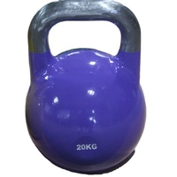 Petite Kettlebell en Acier Moulé Durable pour Entraînement de Squat, Musculation des Bras et des Hanches, Équipement de Gymnastique, Logo Couleur Personnalisé pour Usage Domestique/Professionnel