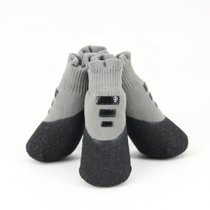 Nouveau extérieur garder au chaud <span class=keywords><strong>antidérapant</strong></span> grandes bottes pour animaux de compagnie chaussures pour chiens chaussons imperméables pour chaussures de <span class=keywords><strong>chien</strong></span> en plein air - Product Image 3