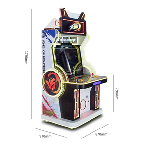 King Boxer Classic <span class=keywords><strong>Beat</strong></span> Them up Machine de jeu de combat à haute durabilité facile à entretenir Arcade Fighter Machine de jeu de combat à pièces - Product Image 4