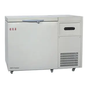 Congelador de peito horizontal, 86 graus, DW-86W120 graus, refrigerador de temperatura ultra baixa, congelador médico profundo