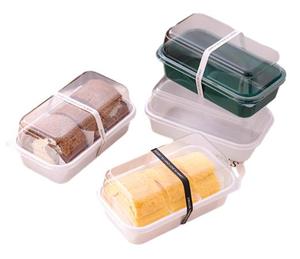 Caja de papel para sándwich transparente personalizada, embalaje de productos horneados, caja para pastel de pan con ventana transparente - Product Image 2