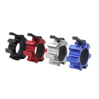 Colliers de serrage professionnels pour haltères, à verrouillage rapide, 5 cm, boucle fixe, en aluminium, résistants à l'usure, antidérapants, personnalisables