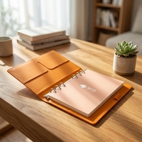 Carnet personnalisé A5 A6 avec logo, impression personnalisée, couverture rigide