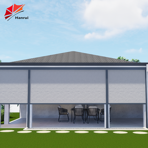 Quá khổ điện dọc mù với mô hình ngang được xây dựng trong màn trập tự động cho các cửa sổ và Patio sử dụng ngoài trời - Product Image 6