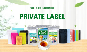 Té de desintoxicación orgánico de etiqueta privada Venta caliente Elinor eterno para abdomen plano y reducción de grasa en el brazo Vitaminas incluidas - Product Image 4