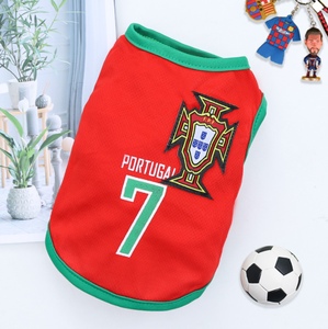 Ropa de Verano Ecológica para Perros, Chaleco Deportivo de Malla con Estampado Clásico para Perros Pequeños, Medianos y Grandes - Product Image 6