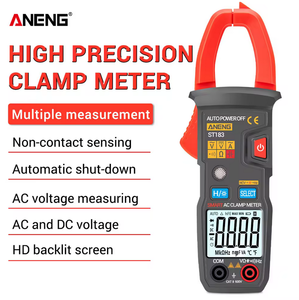 Multimètre numérique à pince ANENG ST183, courant alternatif 6000 True RMS, testeur de tension CC/CA, capacité - Product Image 2