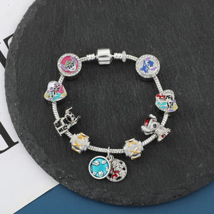 Pulsera de Aleación de Stitch Lilo para Niños Cadena de Mano <span class=keywords><strong>Jumba</strong></span> Estilos Lindos para Niñas Regalo de Cumpleaños Pulsera Brillante - Product Image 5