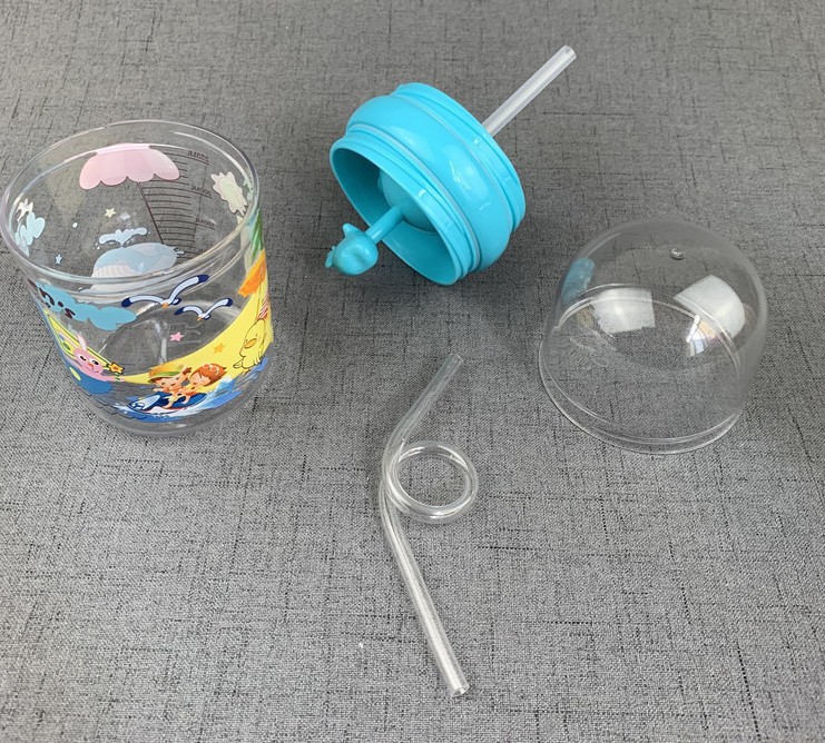 Yanayi Gobelet À Boire Pour Bébé Whale Squirt, Portable Gobelet Anti-fuite, Bouteille D'eau Vaporisateur Baleine Gobelets 300 Ml, Gobelets Pour