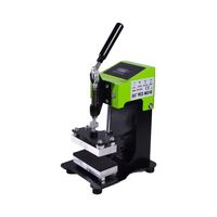 Nouvelle presse à chaud hydraulique manuelle portable mini AP1903, plateau 6x12cm, pression 1 tonne pour l'extraction de la colophane