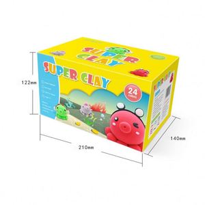 ชุดดินโพลิเมอร์โฟมคุณภาพสูง เป็นมิตรกับสิ่งแวดล้อม พร้อมดินน้ำมันนุ่มพิเศษ น้ำหนักเบา ของเล่นเสริมพัฒนาการสำหรับเด็ก ช่วยคลายเครียด - Product Image 1