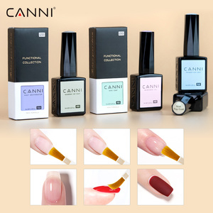 Nouveau Original <span class=keywords><strong>CANNI</strong></span> Usine 9ml Base Coat Sans Hema Finition Brillante Super Scintillante Couche de Base Top Coat Mat Vernis Gel - Product Image 3