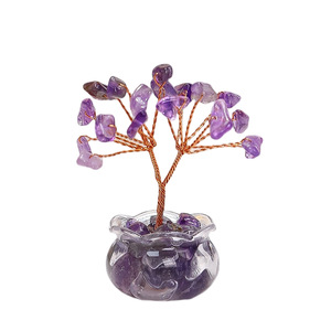 Crystal Tree <b>Mini</b> Ornament Resin Home <b>Desk</b> Decoration Collection Gift - Product Image 5