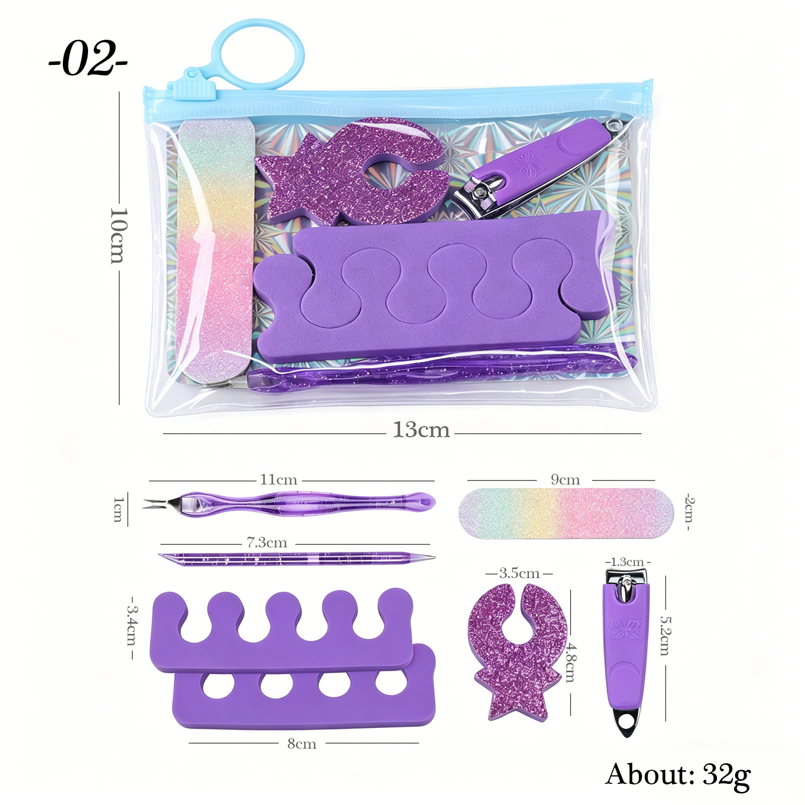Nail trim tool set 02