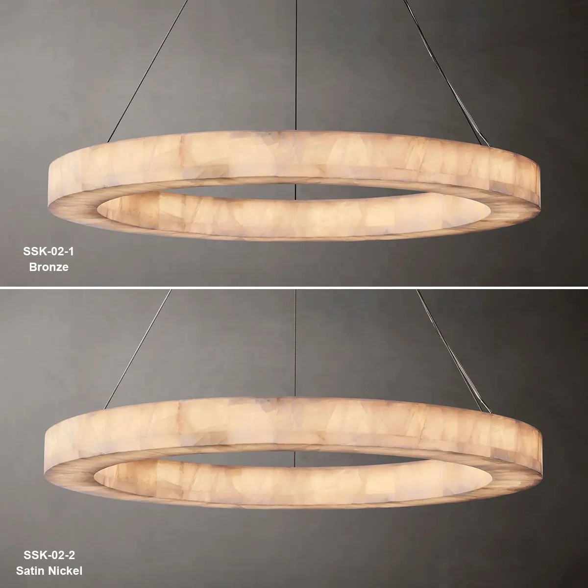 Retro Industrial amerikanischer Marmor Calzit Alabaster Pendelleuchte Kronleuchter für Küche Insel Wohnzimmer Schlafzimmer Esszimmer