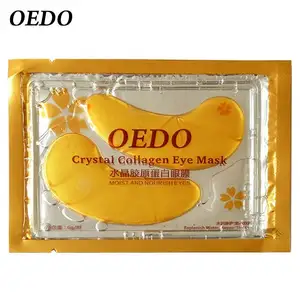 occhio patch di raffreddamento Suppliers-Natural Anti Wrinkle Nourishing Fine Lines Remove Dark Circles Puffiness Bags Anti-Aging Crystal Collagen Cooling Feel Eye Patch