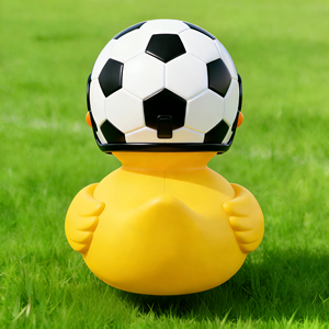 ברווז ויניל בנושא אליפות כדורגל - פריט אספנות לקידום טורניר בהתאמה אישית - Product Image 3