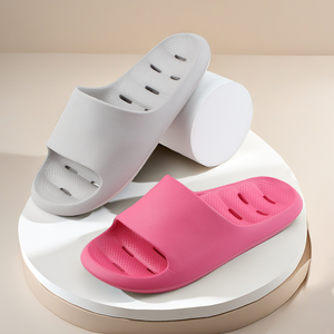Sandales de douche antidérapantes à séchage rapide OLICOM avec trous, pantoufles légères en <span class=keywords><strong>EVA</strong></span> pour femmes, utilisation intérieure/extérieure, piscine, plage, spa et maison - Product Image 4