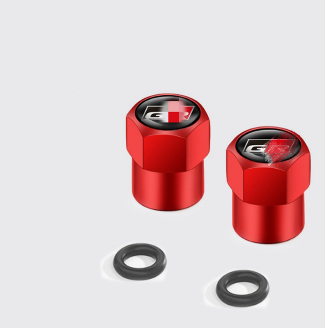 Wholesale Colorful Metal Tire Valve Caps Car Auto Bike Valve Stem Covers Custom Logo Wheel Rim Valve Caps