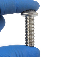 Vis à tête fraisée hexagonale ISO 7380-1 en acier inoxydable 316 A4-70 métrique M3-M16, résistantes à la corrosion