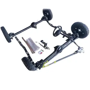 As roda penggerak listrik 4wd, portal depan boom sprayer 4x4 4wd kit motor truk 3000w as roda belakang depan traktor 30-55hp