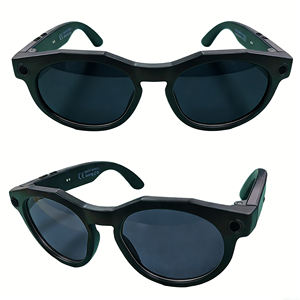 Lunettes intelligentes W611, lunettes de photographie espionnes intelligentes, assistant IA avec caméra <span class=keywords><strong>Bluetooth</strong></span> Wifi pour homme, cadeau pour la fête des pères - Product Image 2