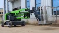 2025 plate-forme de travail électrique avec bras incurvé opération à haute gravité nouvelle condition projet Lift-10M 12M 14M 16M