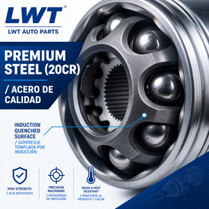 Piezas Automotrices LWT, Sistema de Transmisión, Junta Homocinética para Toyota, Nissan, Honda, Hyundai, Kia, Daewoo, Chevrolet, Mitsubishi, Mazda, Ford - Product Image 4