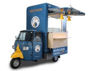 Chariot d'aliments, remorque pour aliments, glaces, chariot de boissons et café, livraison gratuite, OEM - Product Image 1