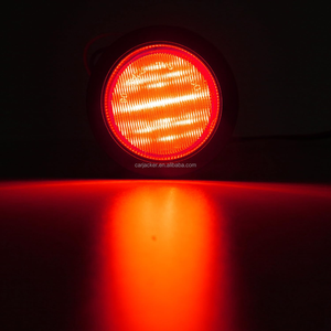 2.5inch vòng đánh dấu ánh sáng 13led giải phóng mặt bằng đèn tuôn ra gắn kết với cắm Grommet Pigtail hardwired cho 12v xe tải Trailer máy kéo - Product Image 6