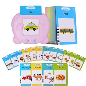 Tarjetas Didácticas Interactivas para Niños Pequeños - Juguetes Educativos y Sensoriales, 510 Palabras Visuales, Diseño de Oso, Plástico, Regalo para Niños y Niñas - Product Image 4